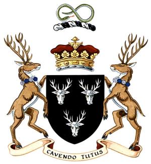 Armoiries de Victor Christian William Cavendish