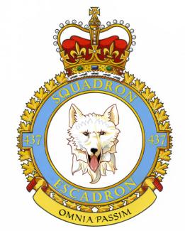 Motto of the 437 Transport Squadron
