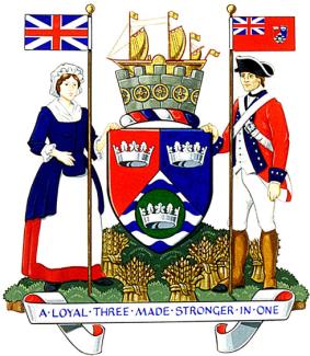Armoiries de The Corporation of the Municipality of Loyalist Township
