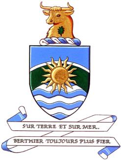 Arms of the Municipalité de Berthier-sur-Mer