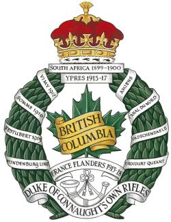 Devise de The British Columbia Regiment (Duke of Connaught's own)