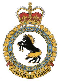 Motto of  8 Air Maintenance Squadron