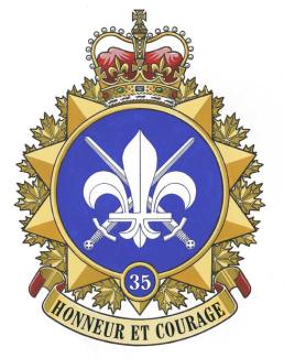 Motto of 35 Canadian Brigade Group