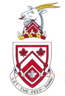 Armoiries de The Sir Sandford Fleming College of Applied Arts and Technology