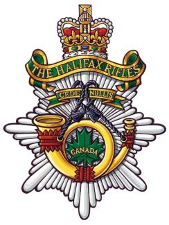 Devise de The Halifax Rifles (RCAC)