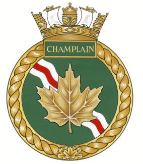 Devise du NCSM Champlain