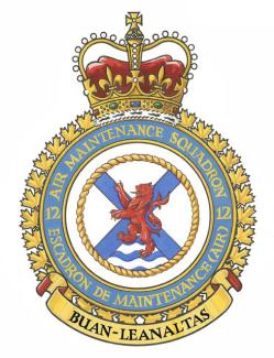 Devise du 12e Escadron de maintenance (Air)