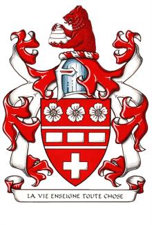 Arms of Alexis Theodore Roshuk