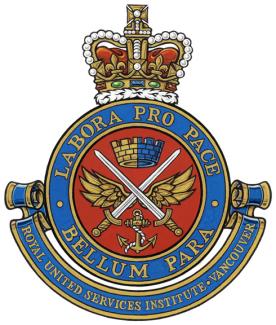 Devise du Royal United Services Institute – Vancouver Society