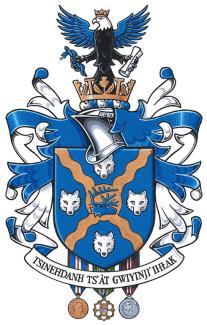 Arms of Vallance Jane Florence Dimsdale Knott Hungerford