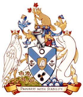 Arms of John James Kinley