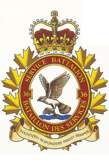 Devise du 36e Bataillon des services