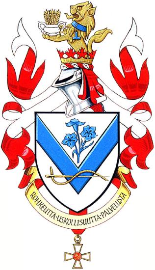 Arms of George James Lindala