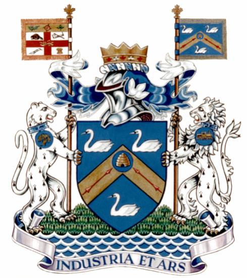 Arms of The Corporation of the City of Stratford