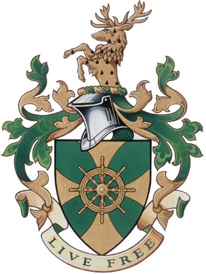 Arms of Guy Joseph Curran