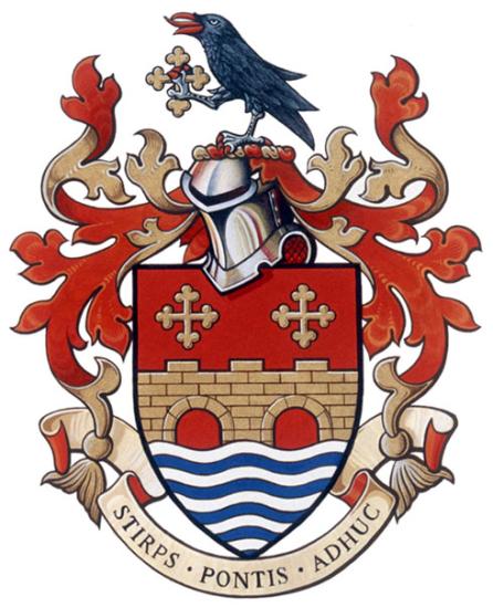Arms of Terrence Michael Peter Punch