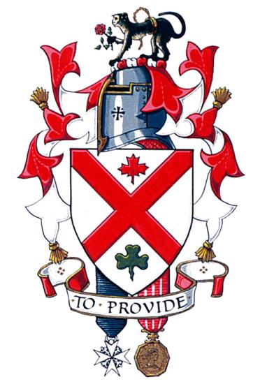 Arms of James Gordon Richard Fitzgerald