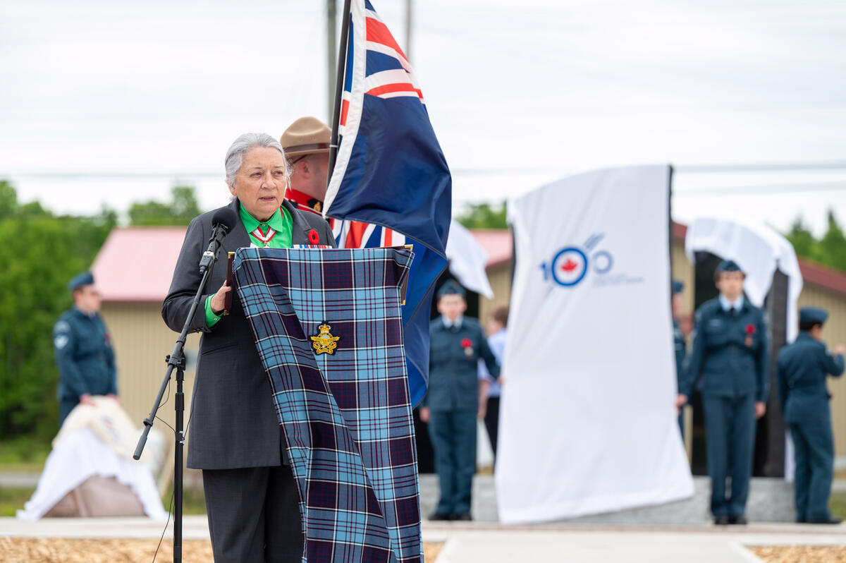 La gouverneure générale Mary Simon prononce son discours