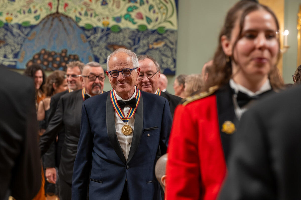 Bob Ezrin lors de la cérémonie de remise des Prix du Gouverneur général pour les arts du spectacle..