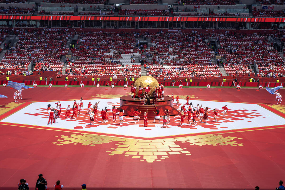 The field at FIFA World Cup 2026™.