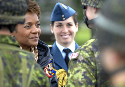 Visite de la Base des Forces canadiennes Valcartier