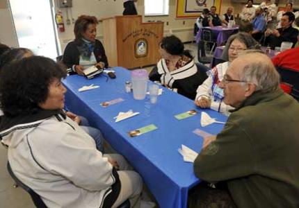 VISIT TO CANADA'S NORTH - Meeting with Elders from the Resolute Bay community