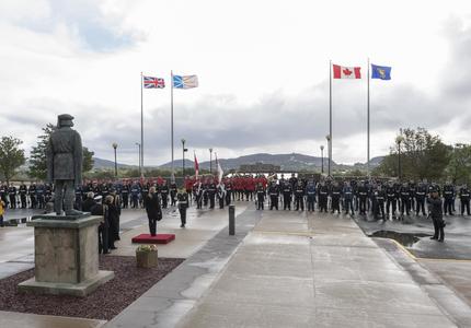 Le 20 septembre 2018, Son Excellence a été officiellement accueillie dans la province de Terre-Neuve-et-Labrador avec une cérémonie au cours de laquelle elle a reçu des honneurs militaires comprenant une garde d’honneur, le salut vice-royal et une salve d
