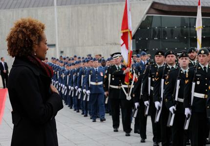 Parade militaire d'adieux des Forces canadiennes