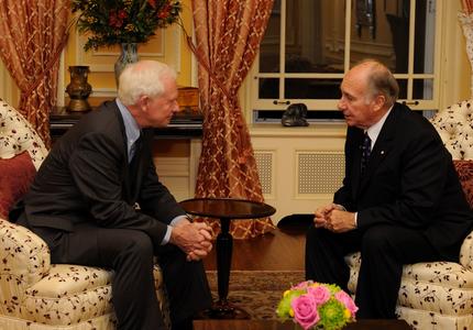 Meeting with the Aga Khan