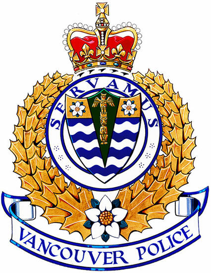 Badge of the Vancouver Police Department