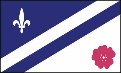 Drapeau franco-albertain