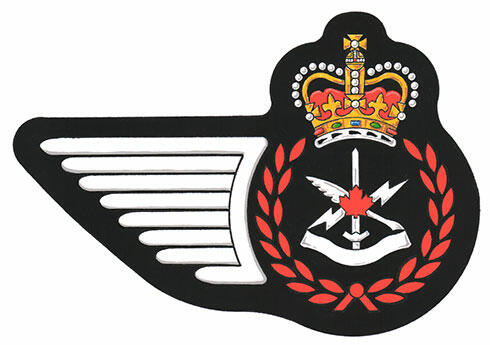 Insigne d'un Officier des affaires publiques des Forces armées canadiennes