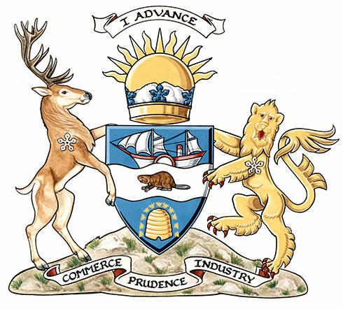 Arms of The Corporation of the City of Hamilton