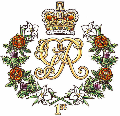 Badge of The Canadian Grenadier Guards, No. 5 Company