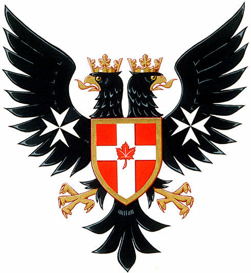 Armoiries du Sovereign Order of St. John of Jerusalem Knights Hospitaller