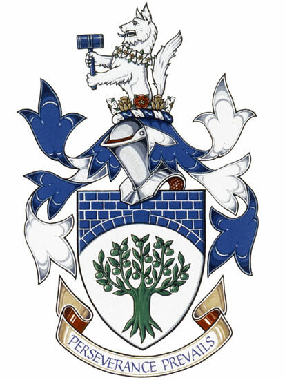 Arms of Peter John Crabtree