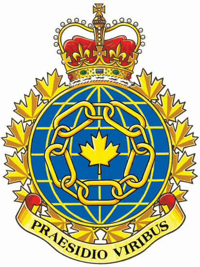 Insigne du Groupe de soutien opérationnel interarmées des Forces canadiennes