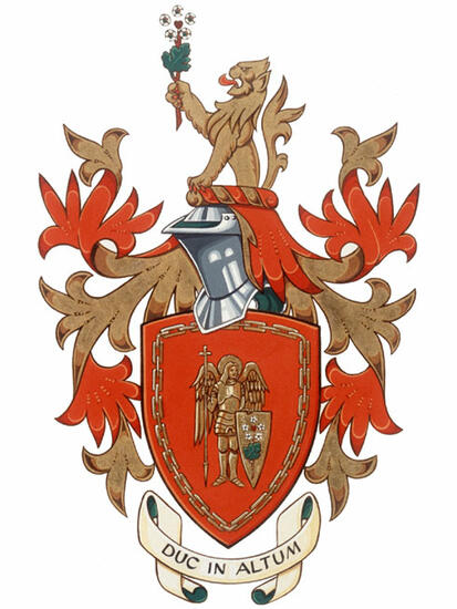 Arms of Albert Louis Sébastien Larbrisseau