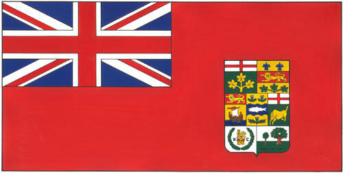 Red Ensign Canadien 1876