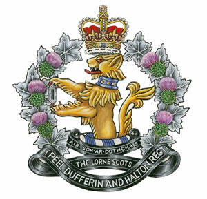 Badge of The Lorne Scots (Peel, Dufferin and Halton Regiment)