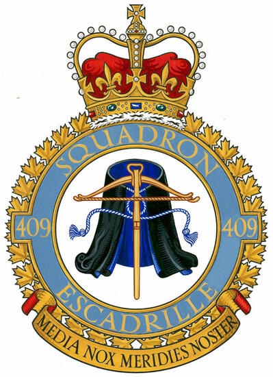 Insigne du 409e Escadron d'appui tactique