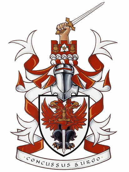 Arms of John Timothy Dunlap