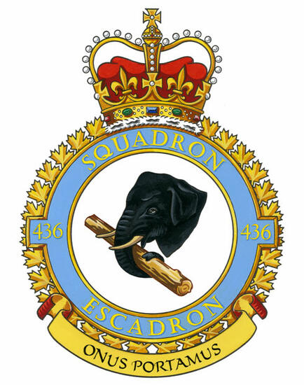 Insigne du 436e Escadron de transport