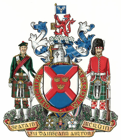 Arms of John James Grant