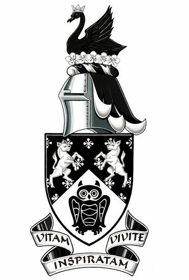Arms of Brian Alexander Miron