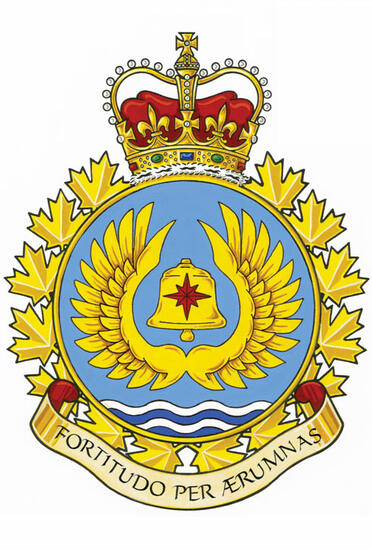 Badge of the Trenton Air Cadet Summer Training Centre