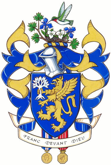 Arms of Joseph Fernand Denis Gougeon